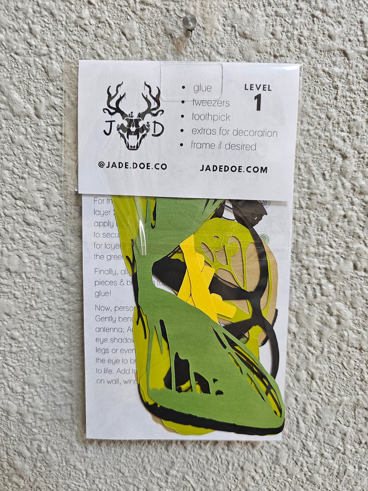 DIY Goliath Birdwing - DIY Your Own Paper Specimen