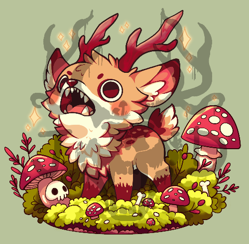 Bone Gardener - Existential Crisis Deer