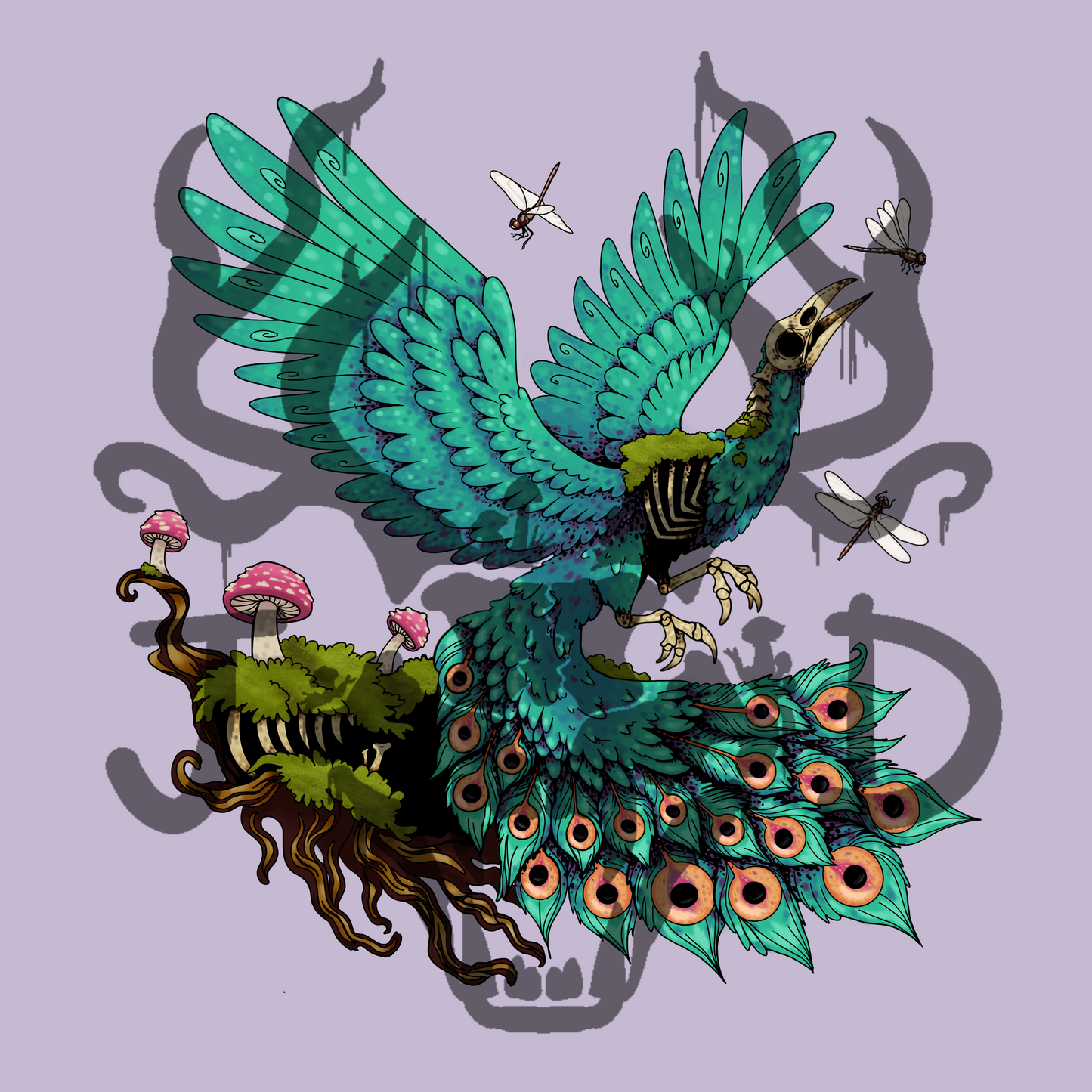 Bone Gardener - Rising Peacock