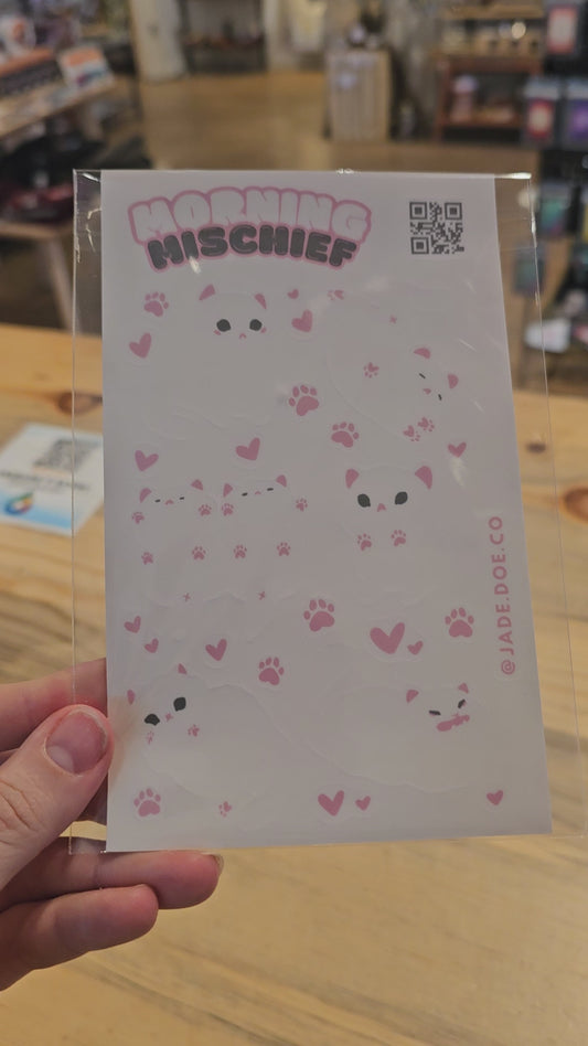 Sticker Sheet - Morning Mischief