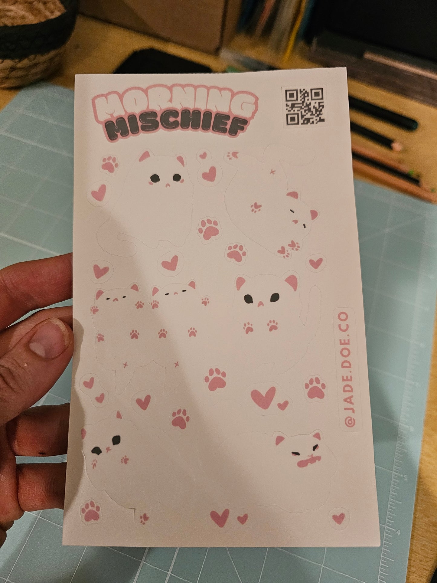 Sticker Sheet - Morning Mischief